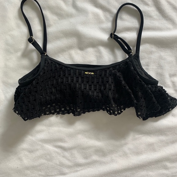 Black Roxy bikini top - Picture 2 of 3